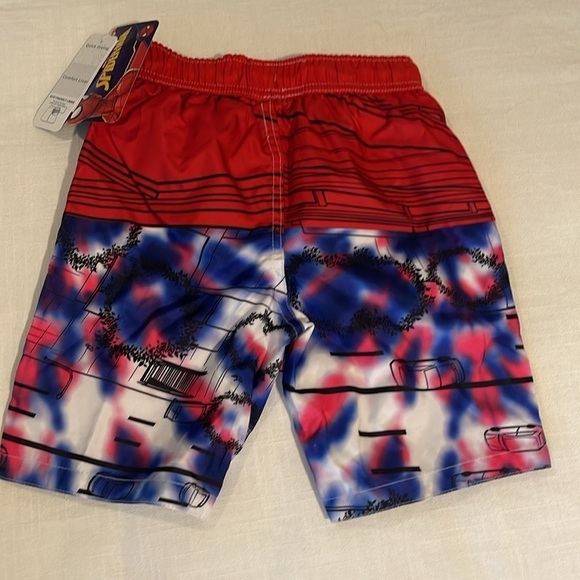 NWT boys Spider man swim shorts S - Picture 6 of 7